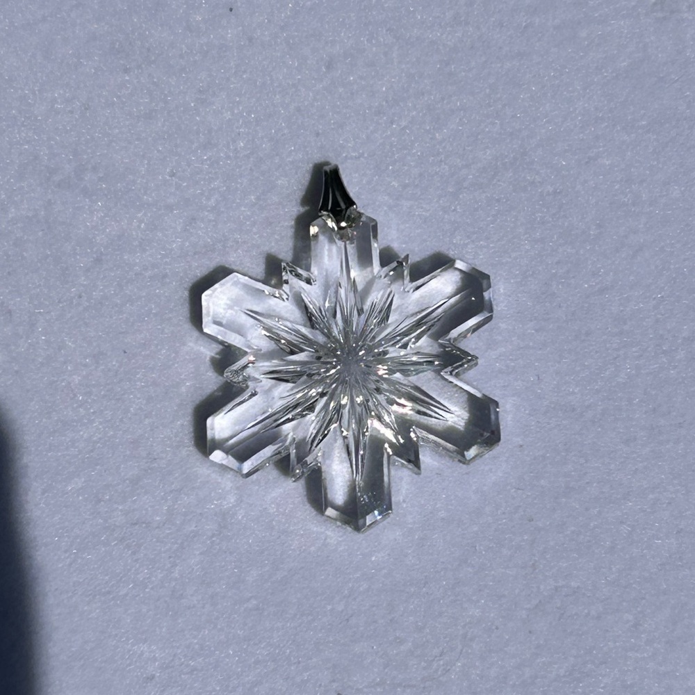 Swarovski Crystal Snowflake Pendant
